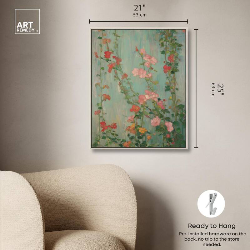 String of Colors II Canvas by Art Remedy