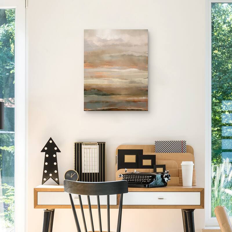 Washed Sunset II by Studio Arts Canvas Art Print