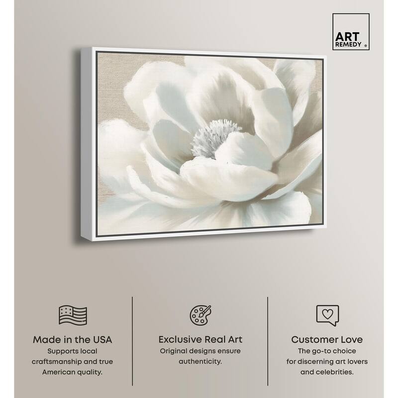 Silken Sepal II Canvas by Art Remedy
