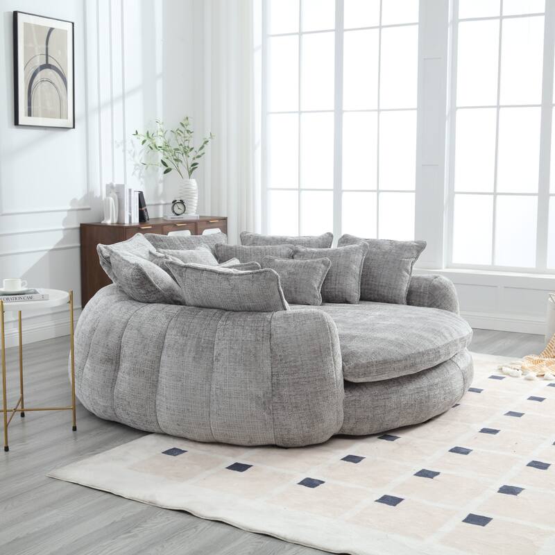 Comfortable Double Loaf Sofa Bed, Oversized Sofa Bed with Armrests