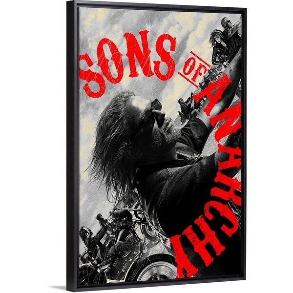 Shop Sons Of Anarchy Tv Poster Multi Color On Sale