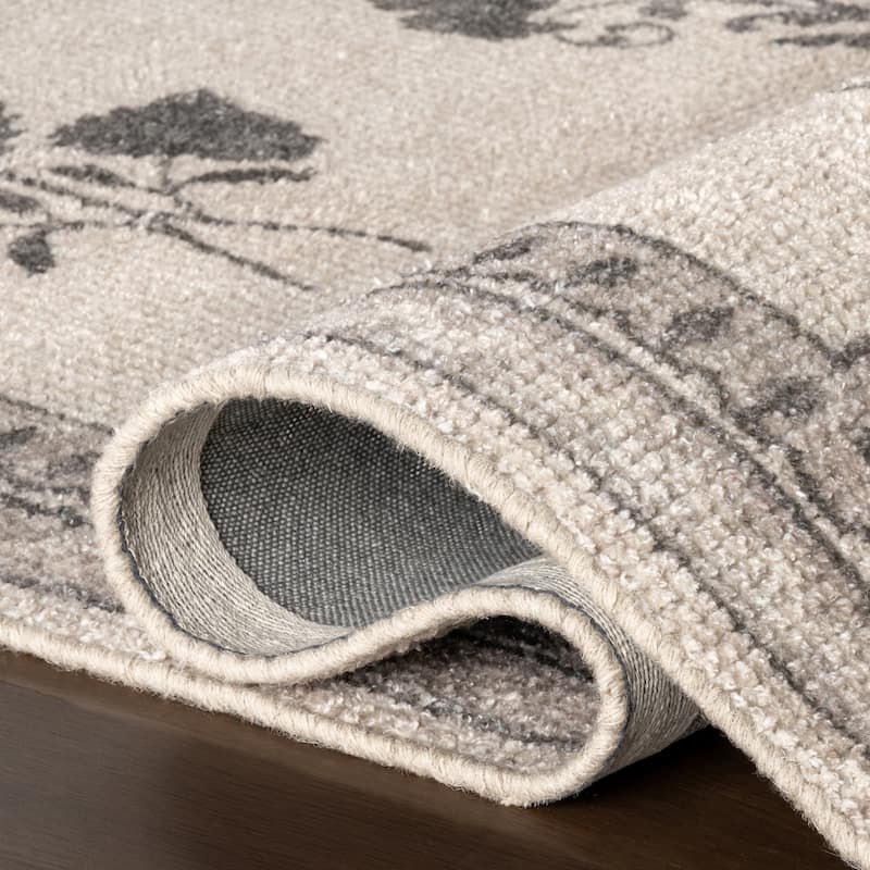 Padma Lakshmi Floris Hand-Tufted Floral Wool-Blend Rug