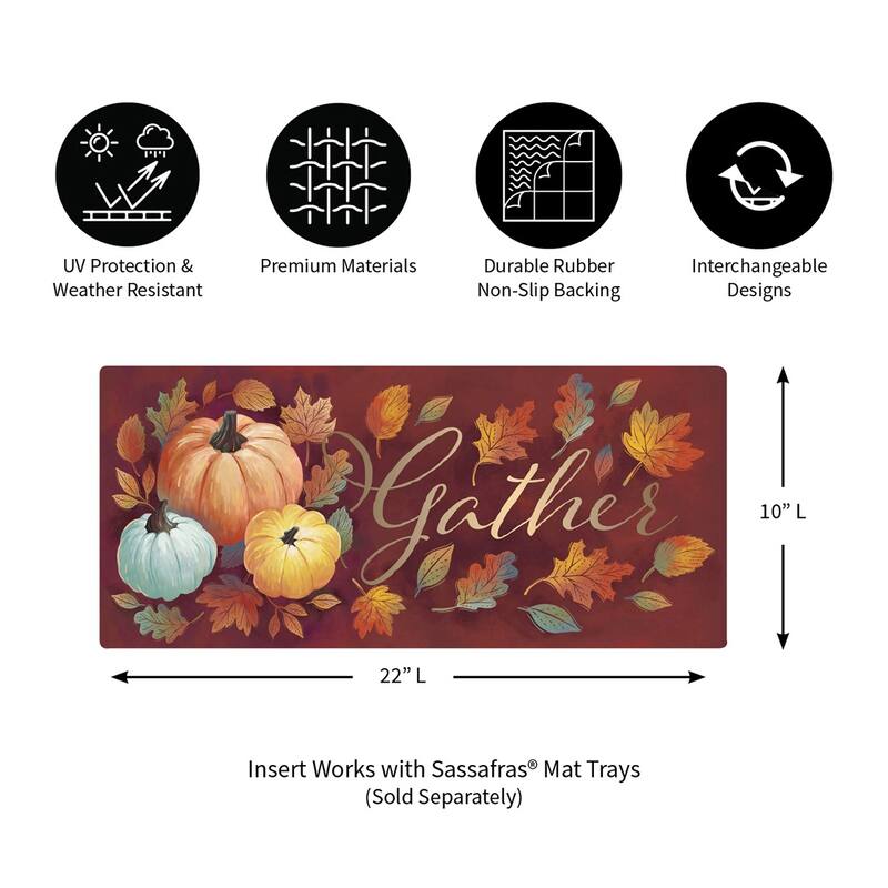 Crafted Harvest Sassafras Switch Mat - Multi-Color