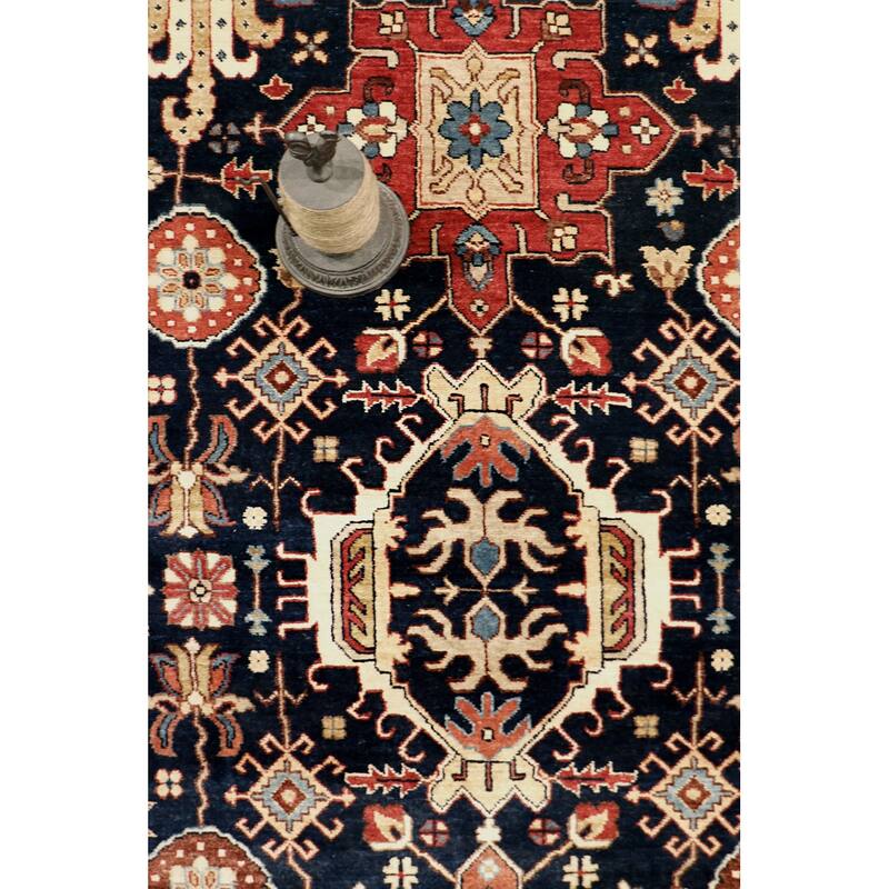 Pasargad Home Karabakh Hand-Knotted Wool Area Rug
