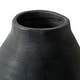 preview thumbnail 4 of 2, Approx.16" Earthy Gray Pottery Vase Cone-Shaped