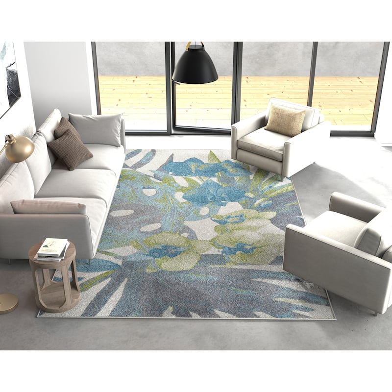 Domani Tropics Conteporary Chic Area Rug