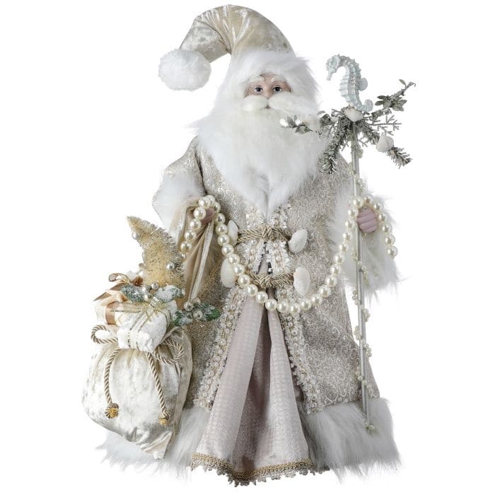 18'' Seashore Santa W/Treasure Bag