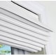 preview thumbnail 3 of 3, Arlo Blinds White Light Filtering Cordless Fabric Roman Shades