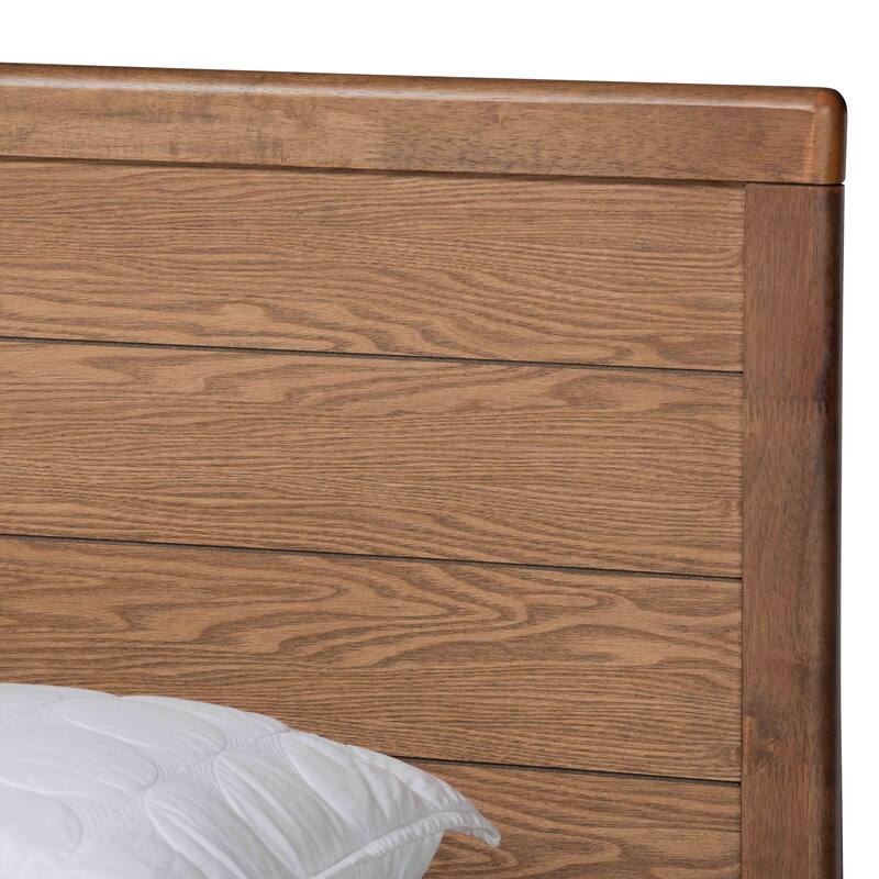 Alba King Size 4-Drawer Platform Storage Bed with Built-In Shelves