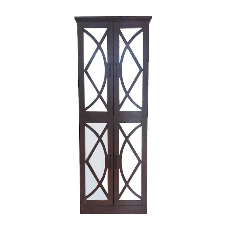 68" Tall Shoe Storage Cabinet – 8-Tier Adjustable Shelves, Modern Organizer for Entryway, Hallway, or Closet‌