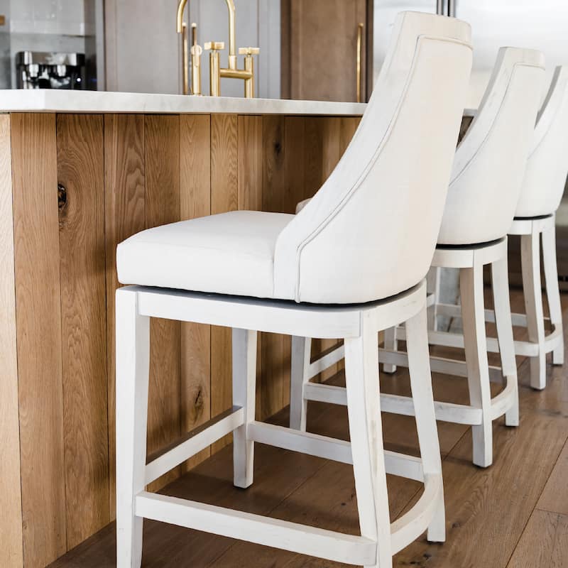 Maven Lane Vienna Swivel Kitchen Stool
