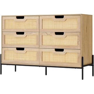 Natural Rattan Dresser - Bed Bath & Beyond - 42032721