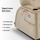 preview thumbnail 31 of 40, MCombo Power Zero Gravity Recliner Chair with Adjustable Headrest for Living Room, Fabric ZG334