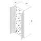 preview thumbnail 9 of 8, Fortress Grey Metal 75.4-inch 4-shelf Garage Cabinet