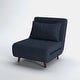preview thumbnail 37 of 176, Artdeco Home - Tustin Upholstered Convertible Lounge/ Sleeper Chair