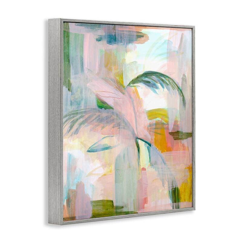 Stupell Palm City Abstraction Framed Giclee Art Design By Gemma Bardot