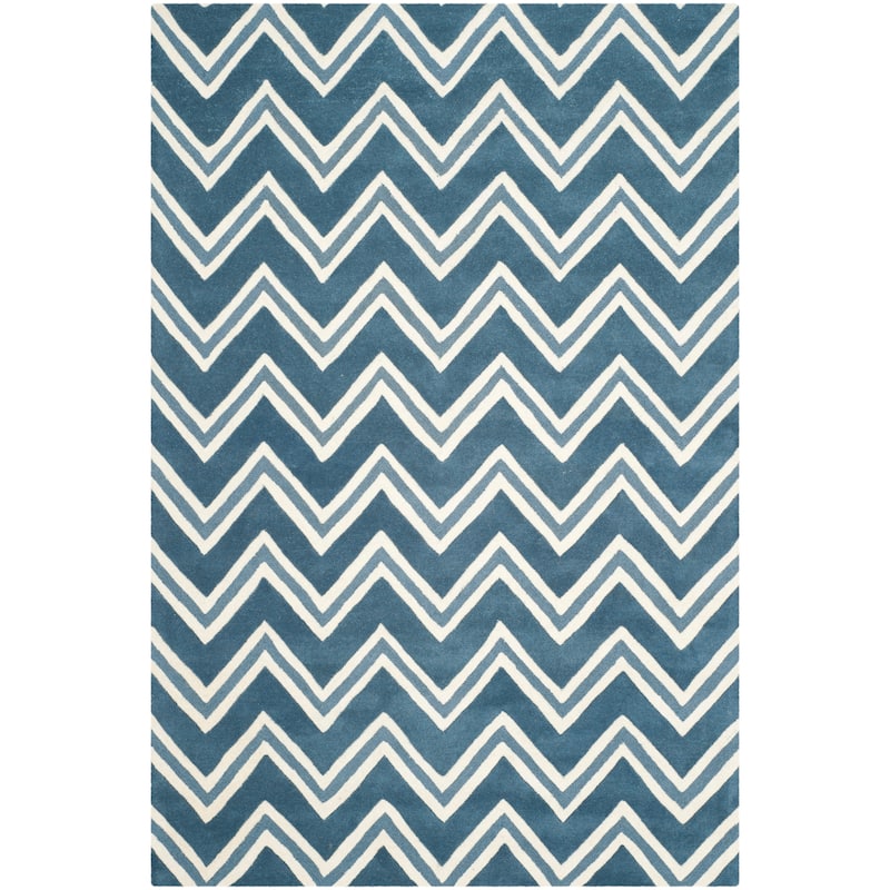 SAFAVIEH Handmade Cambridge Abbie Modern Moroccan Wool Rug