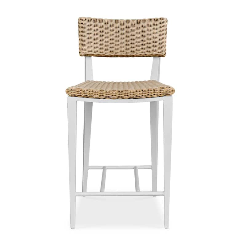 Uttermost Calbas White Outdoor Stool