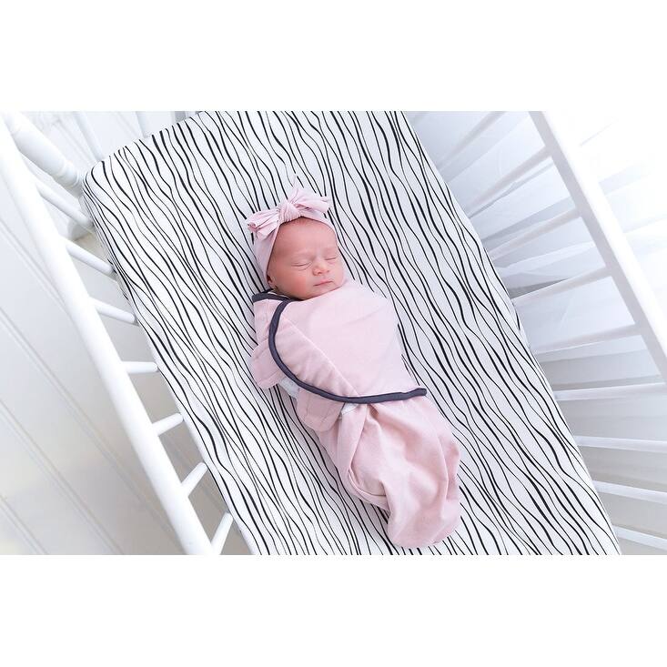 Ely's & Co. Baby Fitted Crib Sheet Set - 2 Pack - 28" x 52"