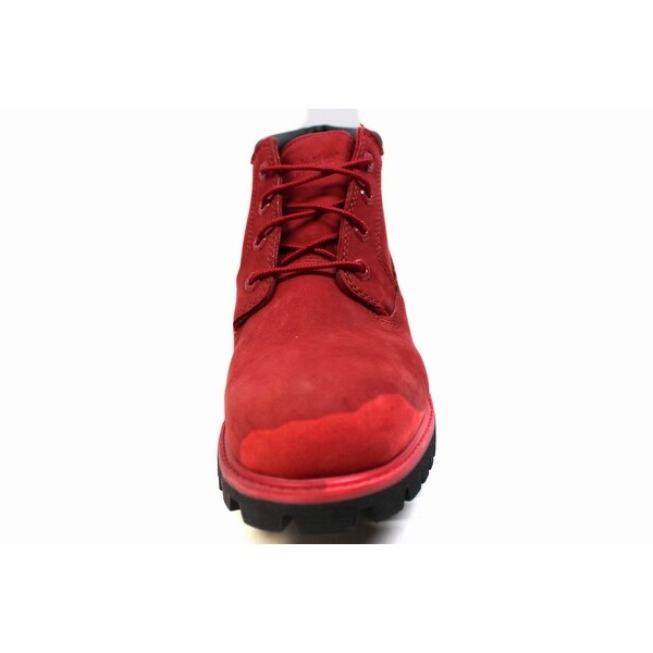 timberland chukka red