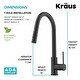 Thumbnail 109, Kraus Oletto 2-Function 1-Handle 1-Hole Pulldown Kitchen Faucet. Changes active main hero.