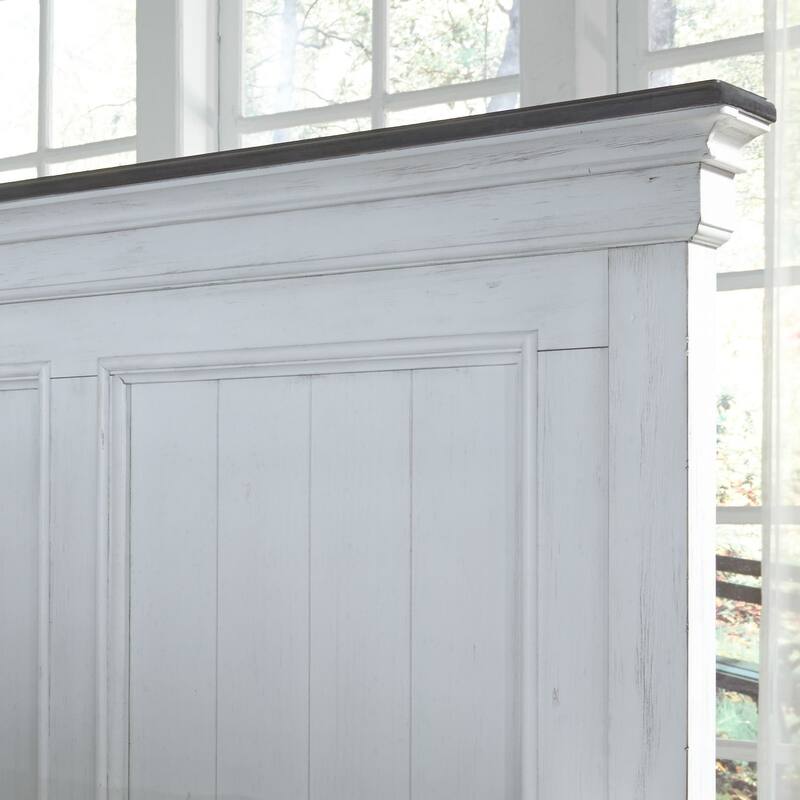 Copper Grove Allyson Park White Queen Panel Headboard