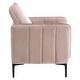 preview thumbnail 22 of 53, Nora Modern Velvet Accent Chair for Bedroom with Metal Legs