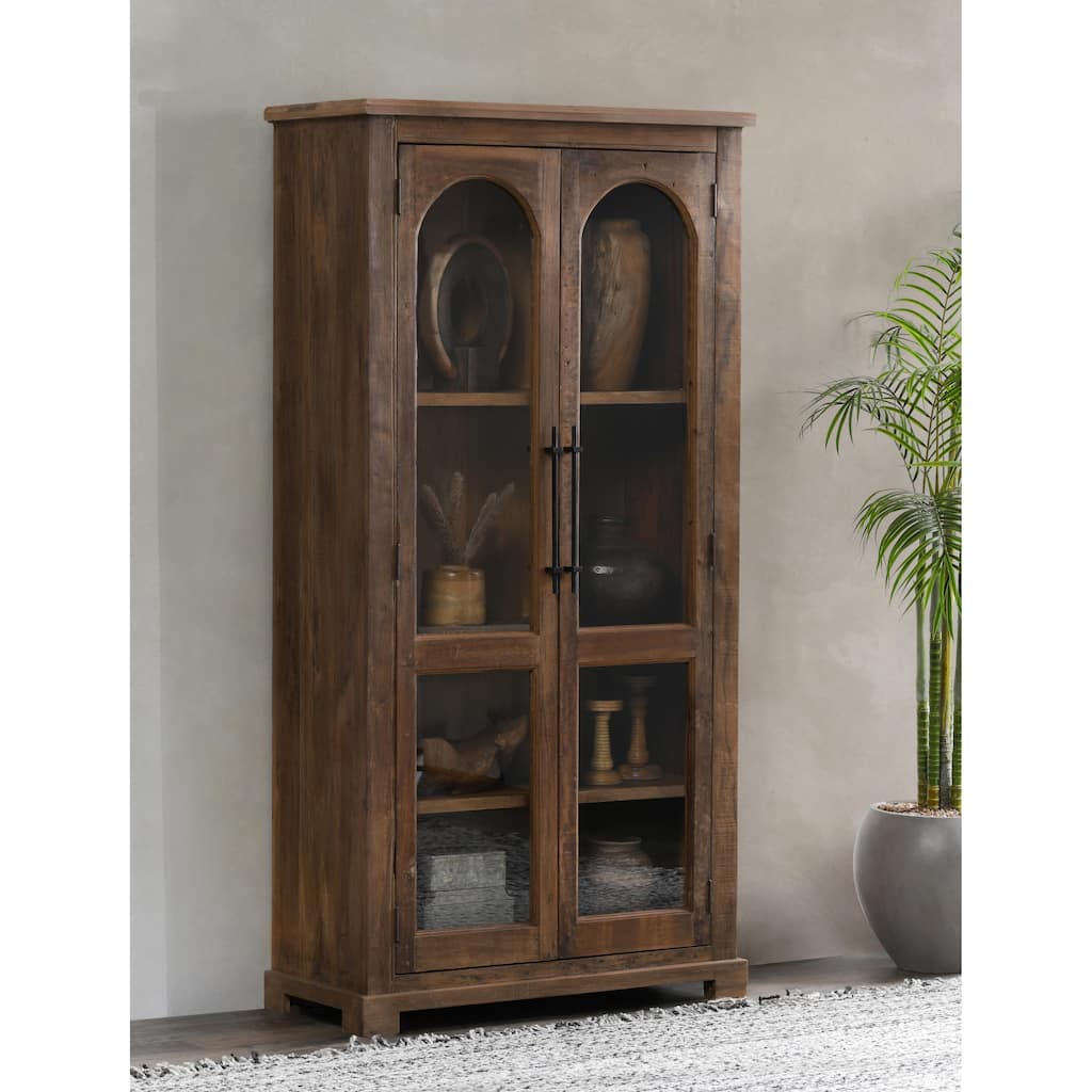 Zion Reclaimed Wood Display Cabinet