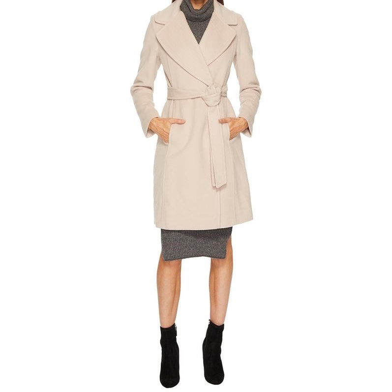 camel wrap jacket