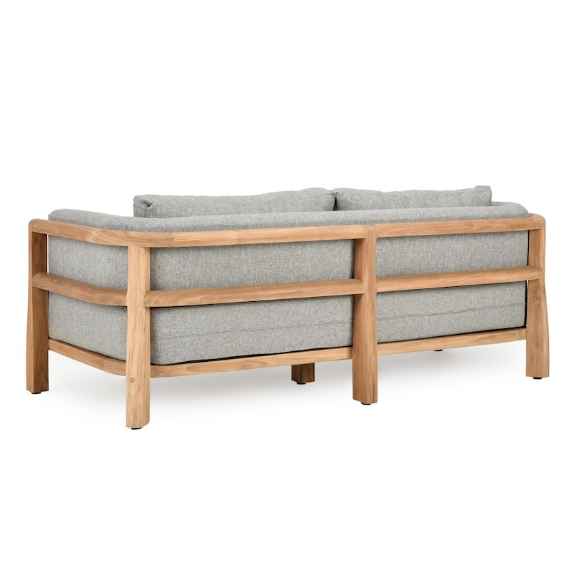 Classic Home Aston Teak Wood Outdoor Sofa