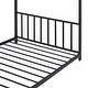 preview thumbnail 7 of 25, Metal House Platform Bed