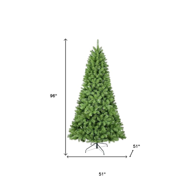 HomeRoots 9' Full Fraser Fir Christmas Tree - Green