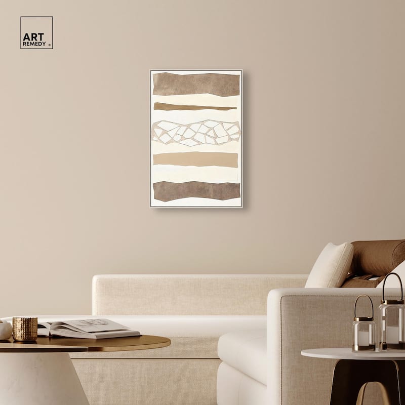 Relief Rifts I Canvas by Art Remedy