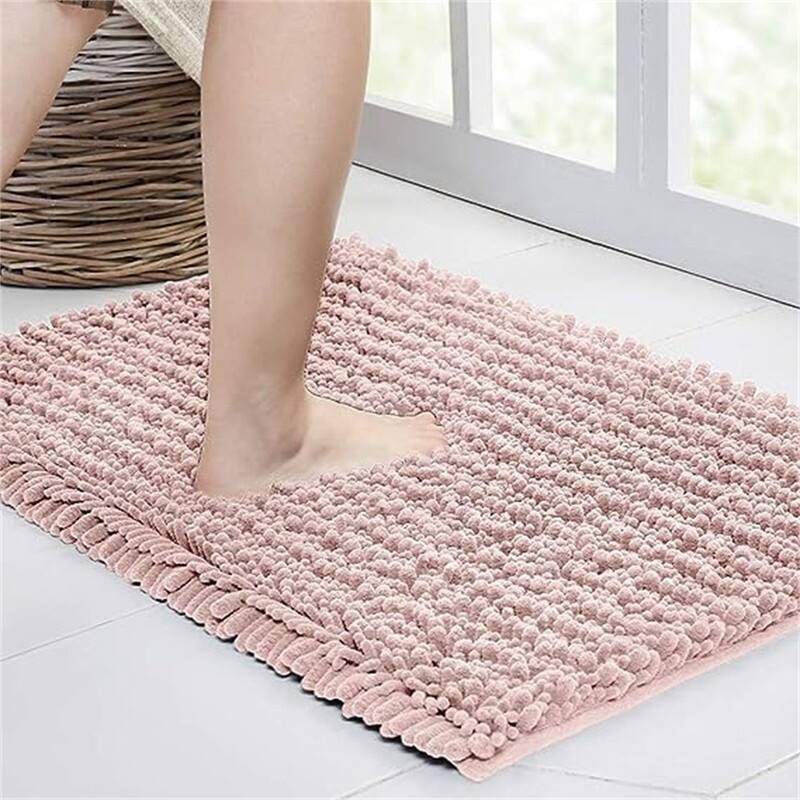 Bathroom Rug Non Slip Bath Mat - Dusty Pink - 32"x20"