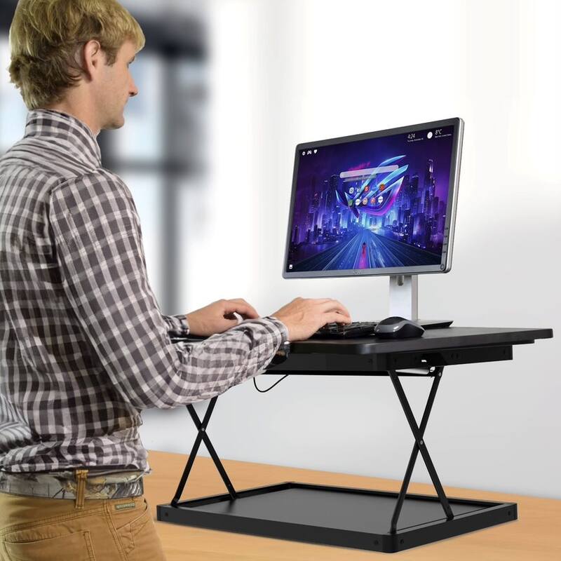 CHANGEdesk Mini desktop standing desk converter adjustable height