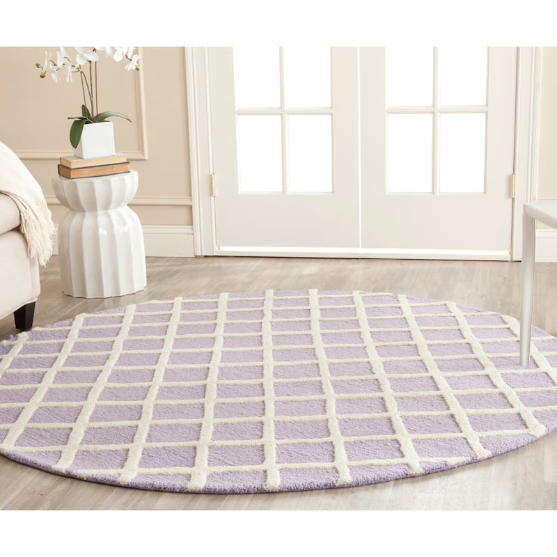 SAFAVIEH, Handmade Cambridge Siire Moroccan Trellis Wool Rug