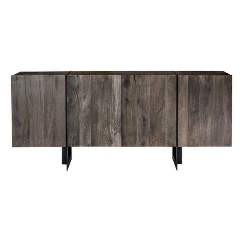 Aurelle Home Tinett Large Modern Farmhouse Storage Sideboard