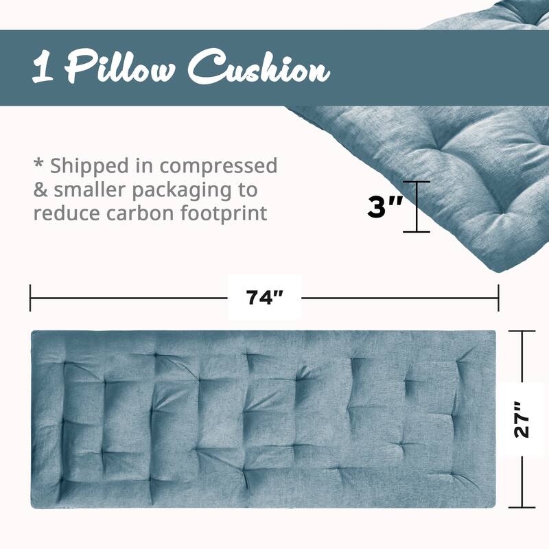 Intelligent Designs Arwen Poly Chenille Lounge Floor Pillow