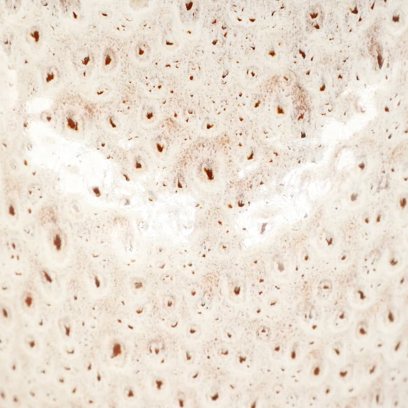 Sagebrook Home Exquisite Stoneware Truman Large Lidded Jar - Elegant Vase for Modern Home Decor