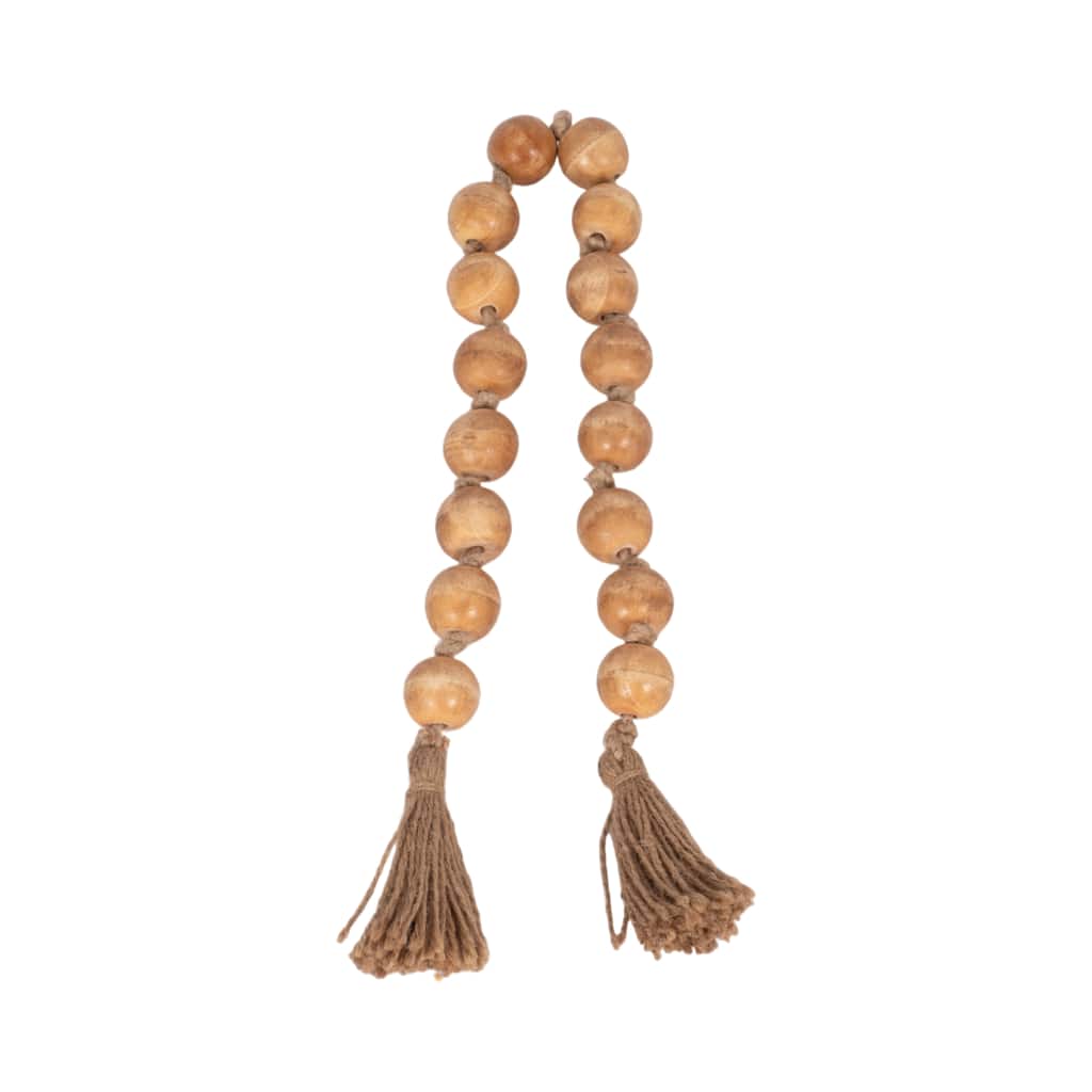 Sagebrook Home Beaded Garland