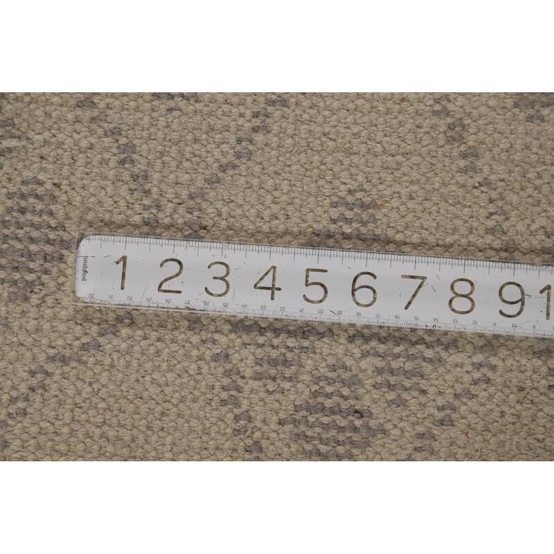 All-Over Trellis Moroccan Oriental Area Rug Hand-Knotted Wool Carpet - 5'0" x 8'1"