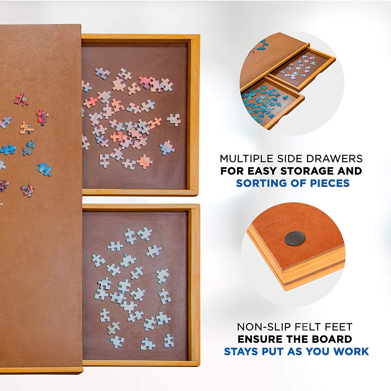 Diy Puzzle Board With Drawers Create A Puzzle Board With Drawers In