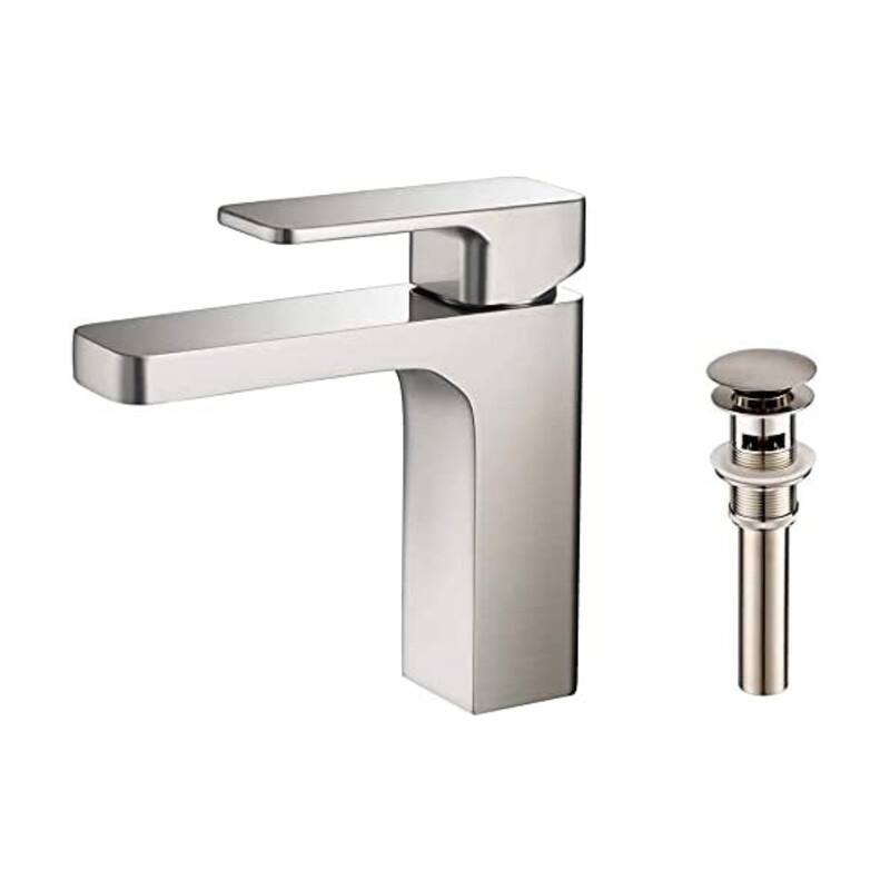 Blossom Stainless Steel Bathroom Sink Faucet - Brushed Nickel