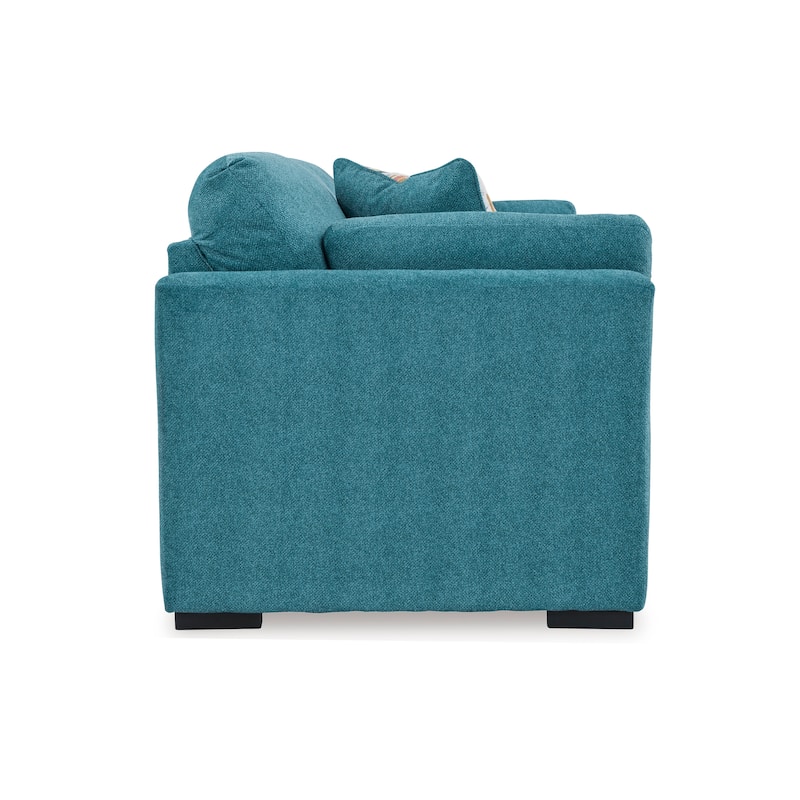 Roundhill Furniture Clareen 2-Piece Living Room Set, Cutler Chair and Ottoman