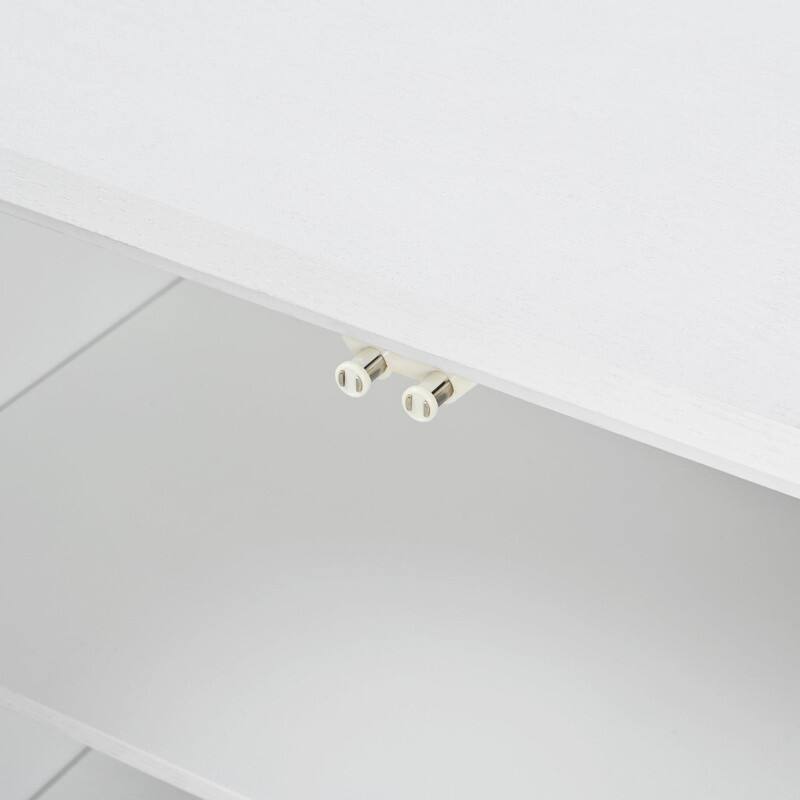 4-Door Sideboard with Adjustable Shelves,Multi-Functional Storage Cabinet for Home Organization