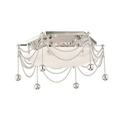 Hudson Valley Lighting Zariah 3 Light 17" Wide Semi-Flush Ceiling