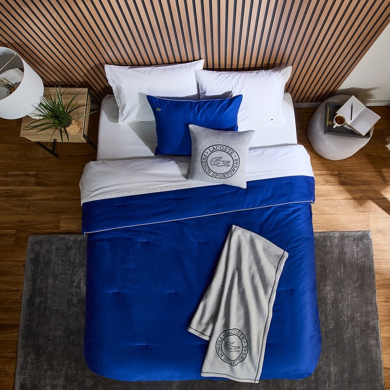 Lacoste Tiebreak 3-Piece Percale Cotton Comforter Set
