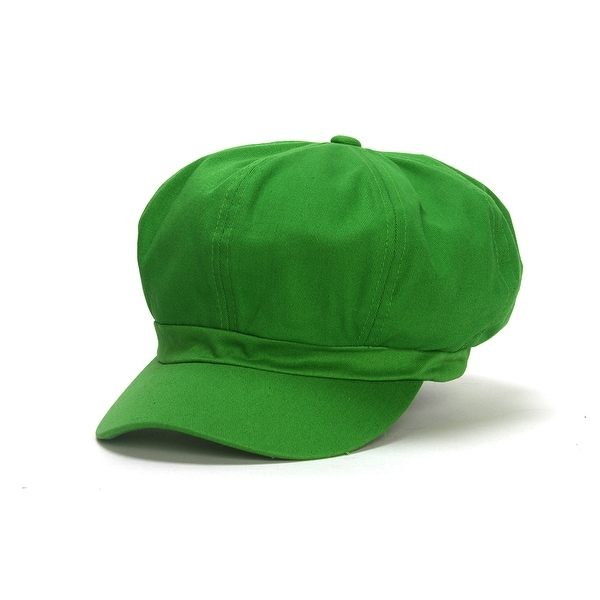 cotton elastic newsboy cap