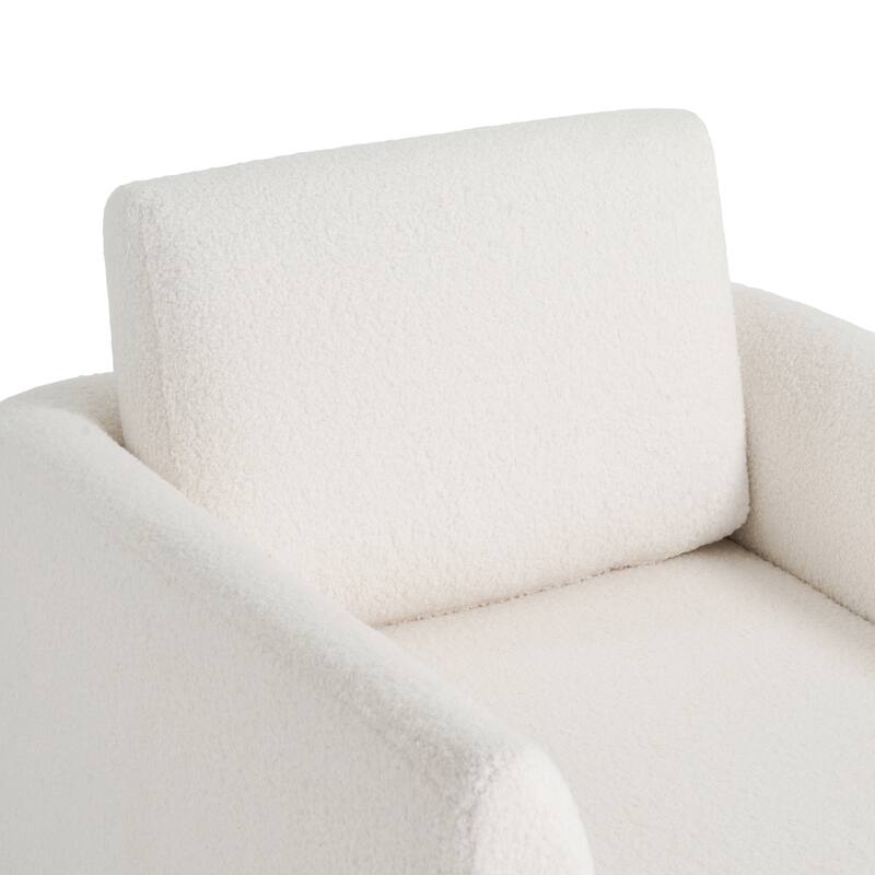 Luxurious Teddy Velvet Swivel Chair for Ultimate Comfort and Style