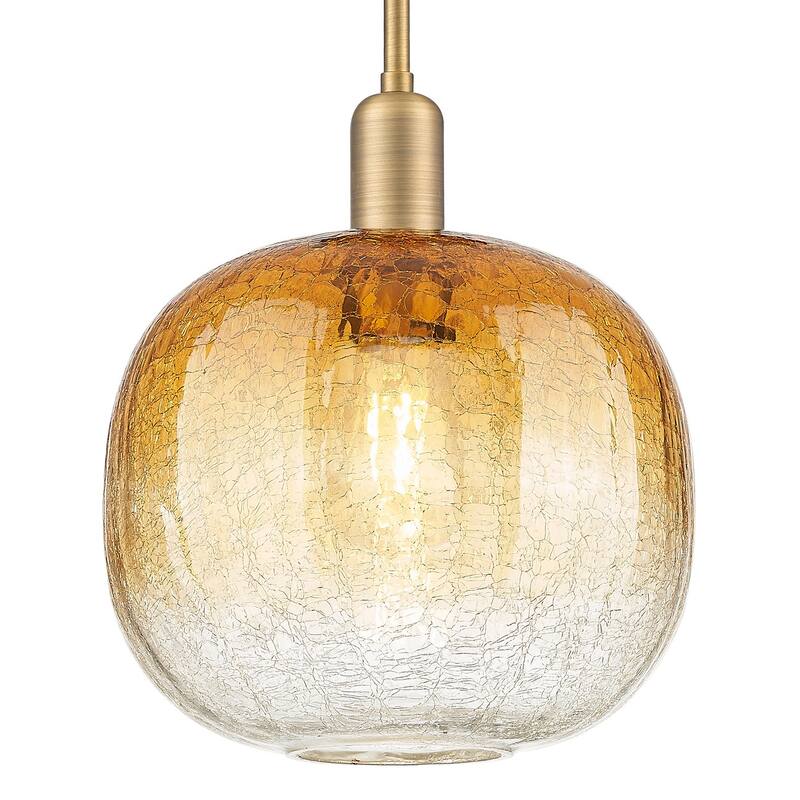 Innovations Lighting 716-1S-G481-10AM Brookhaven Sphere 10" Wide Mini - Brushed Brass
